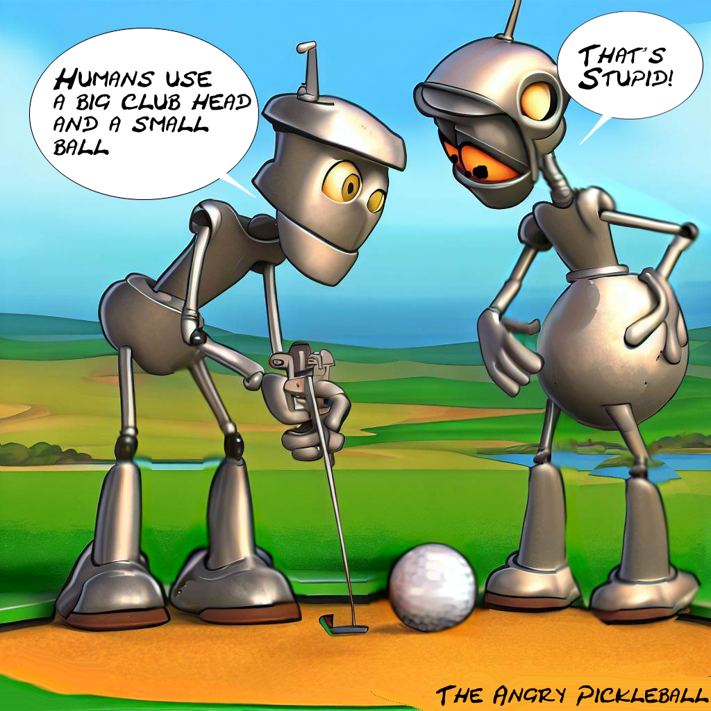 Robots Golfing