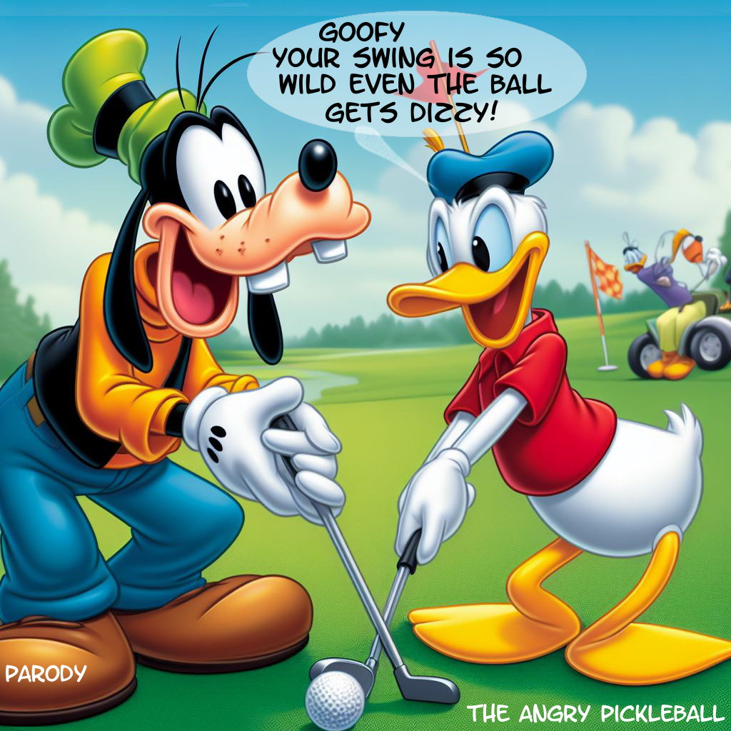Goofy's Golf Swing