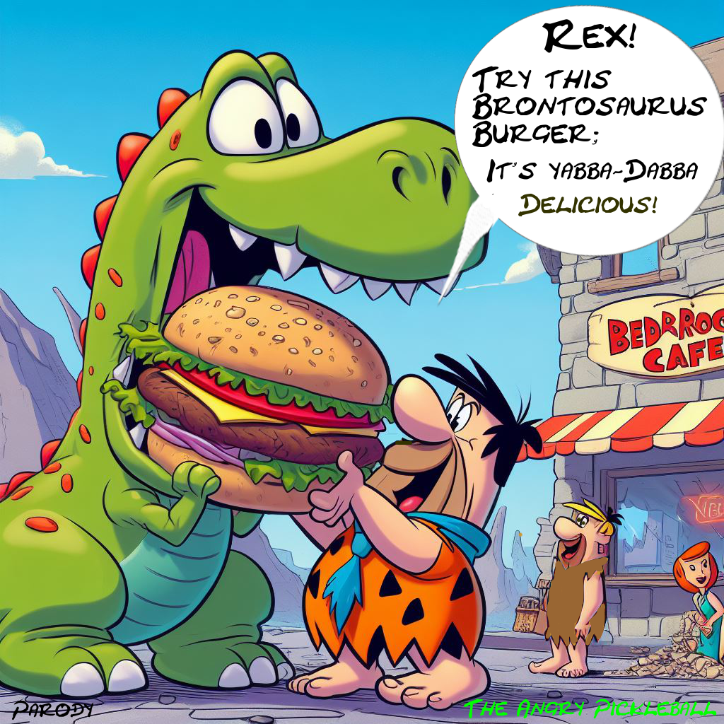 Flintstones Burger
